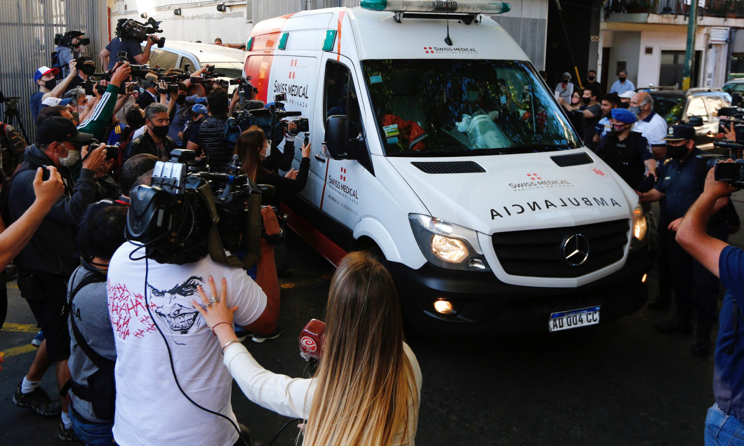 Diego Maradona To Leave Hospital After Nine Days