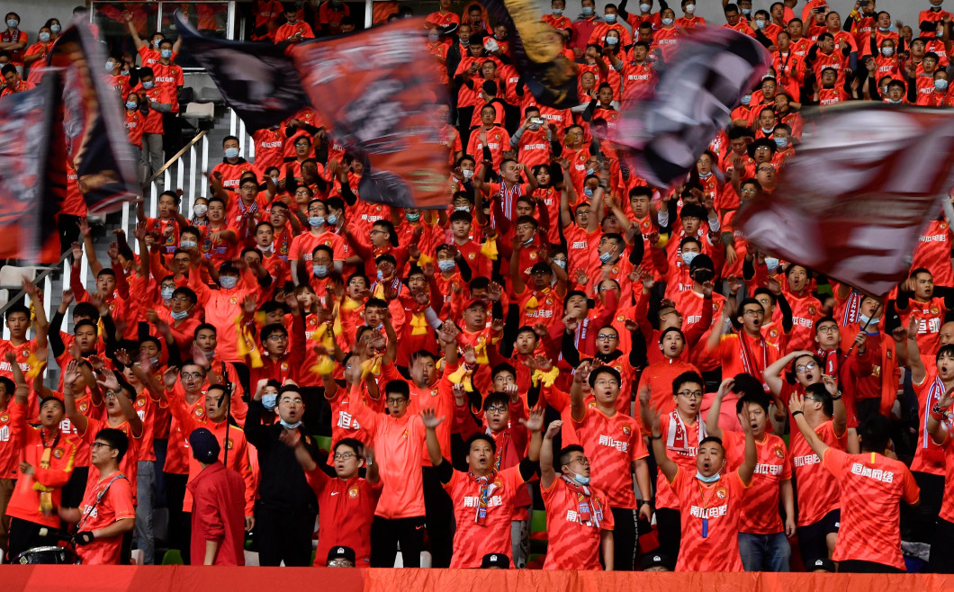 (SP)CHINA SUZHOU FOOTBALL CSL GUANGZHOU VS JIANGSU(CN)