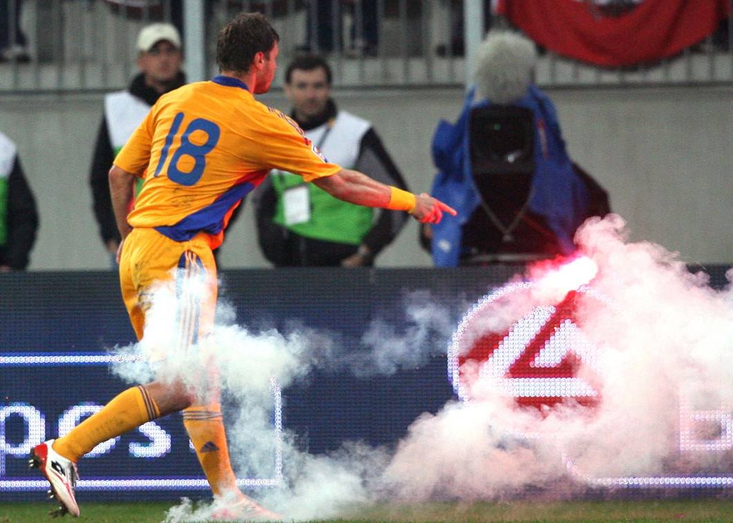 FOTBAL:AUSTRIA-ROMANIA 2-1, PRELIMINARII CUPA MONDIALA FIFA 2010 (2.04.2009)