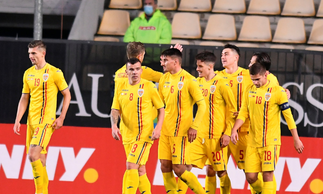 Fotbaliștii naționalei României, în meciul cu Belarus / Foto: Sport Pictures
