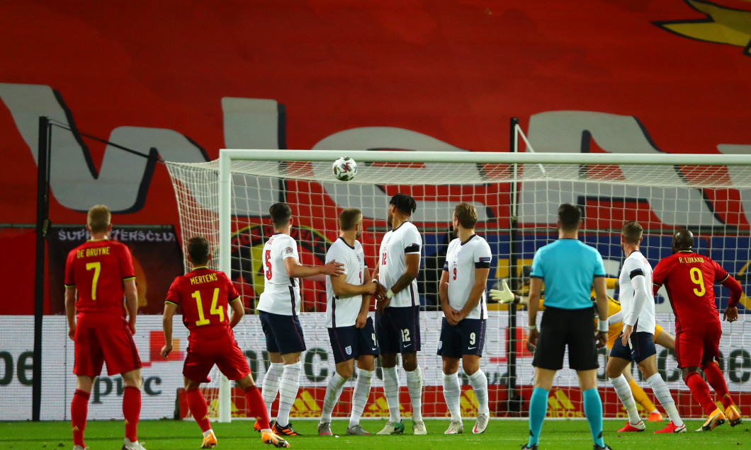Execuția prin care Dries Mertens a dus scorul la 2-0 în meciul Belgia - Anglia / Foto: Getty Images