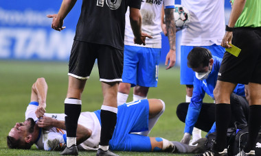 Elvir Koljic, accidentat în meciul dintre Craiova și Poli Iași / Foto: Sport Pictures