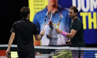 Rafael Nadal, după meciul pierdut în fața lui Dominic Thiem la Turneul Campionilor / Foto: Getty Images