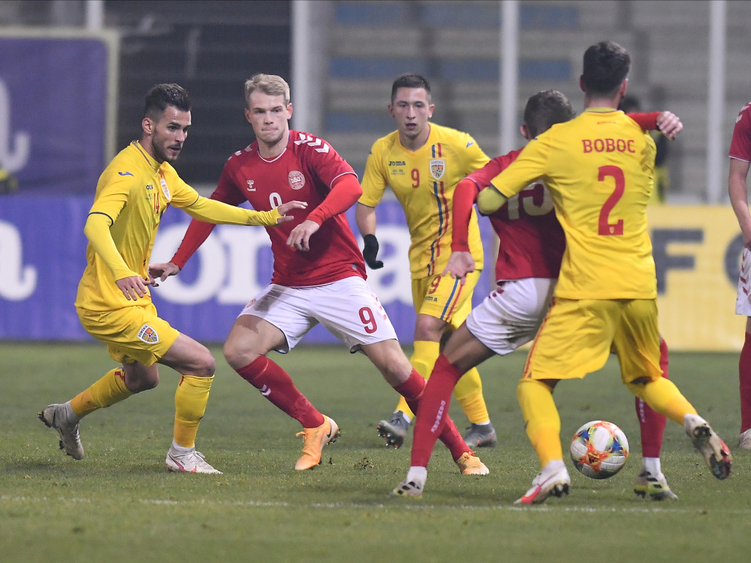 FOTBAL:ROMANIA U21-DANEMARCA U21, PRELIMINARIILE CE 2021 (17.11.2020)