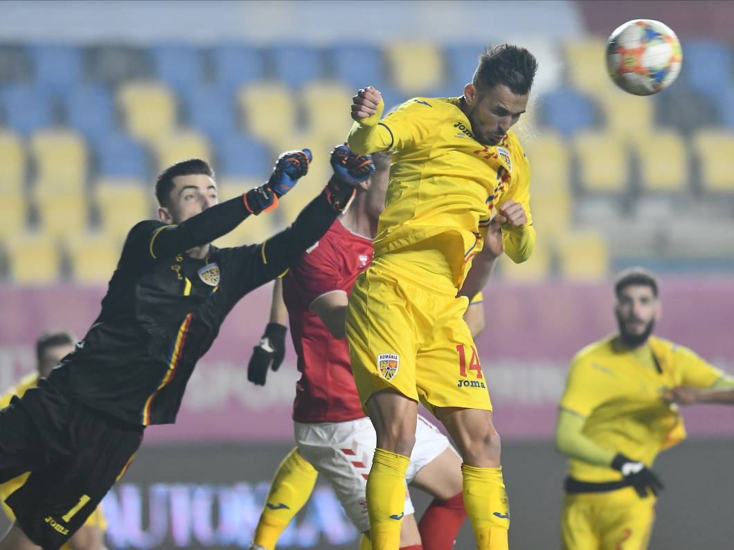 FOTBAL:ROMANIA U21-DANEMARCA U21, PRELIMINARIILE CE 2021 (17.11.2020)