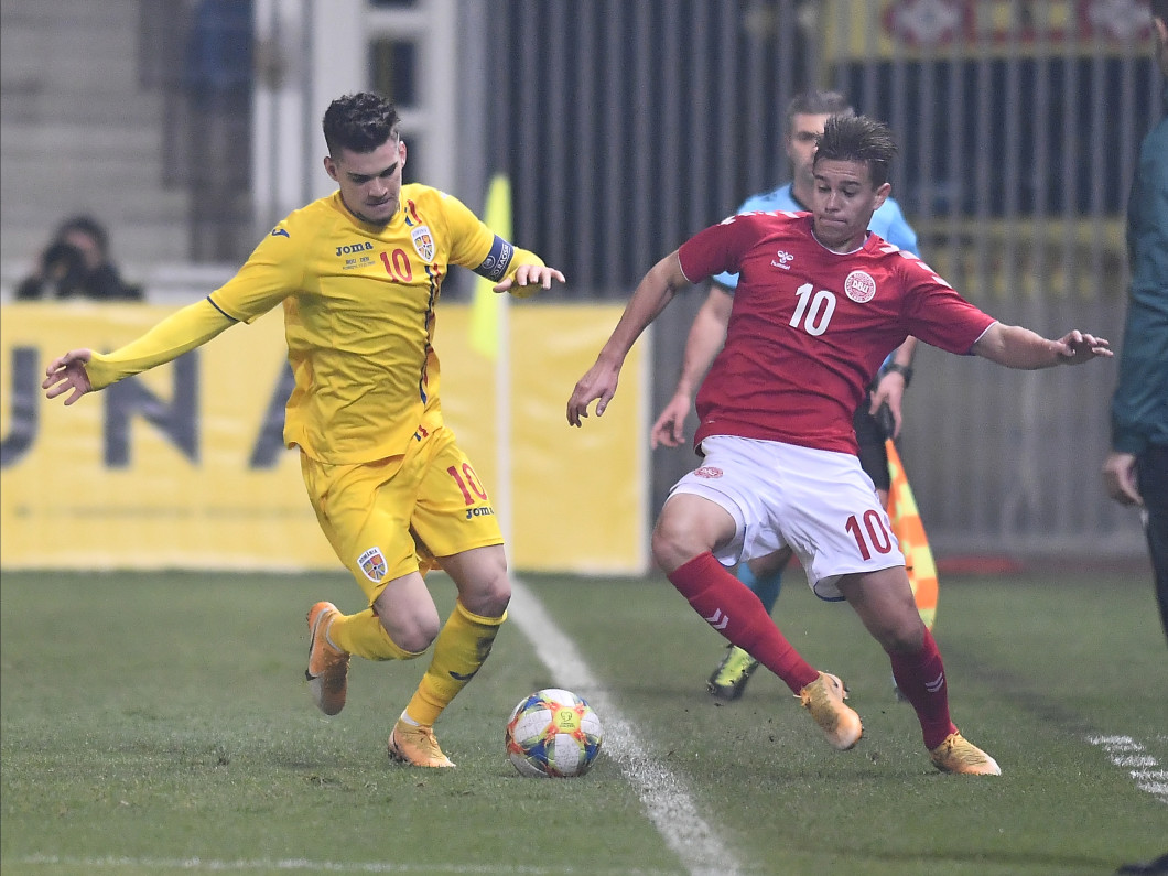 FOTBAL:ROMANIA U21-DANEMARCA U21, PRELIMINARIILE CE 2021 (17.11.2020)