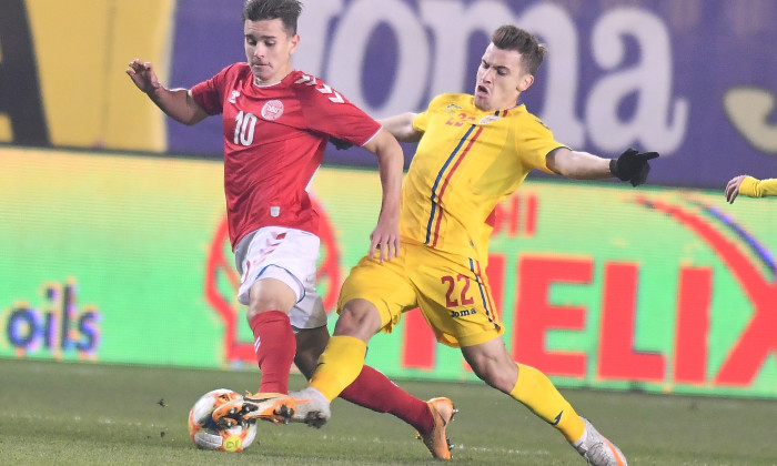 FOTBAL:ROMANIA U21-DANEMARCA U21, PRELIMINARIILE CE 2021 (17.11.2020)