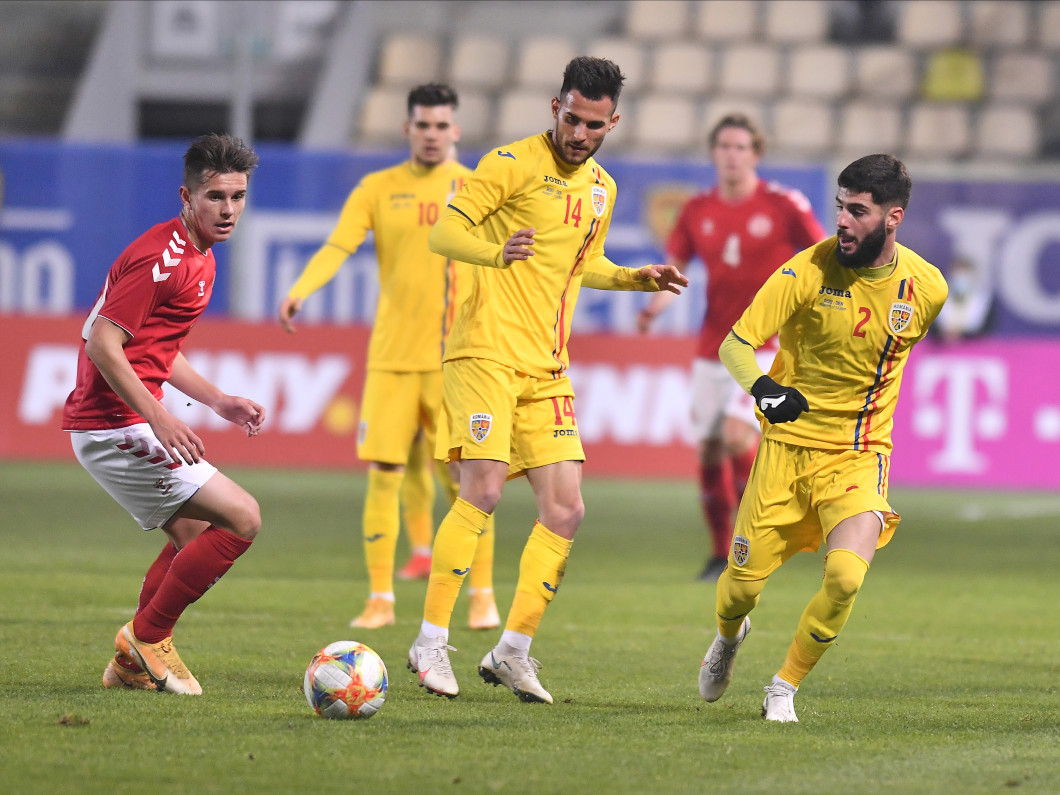 FOTBAL:ROMANIA U21-DANEMARCA U21, PRELIMINARIILE CE 2021 (17.11.2020)