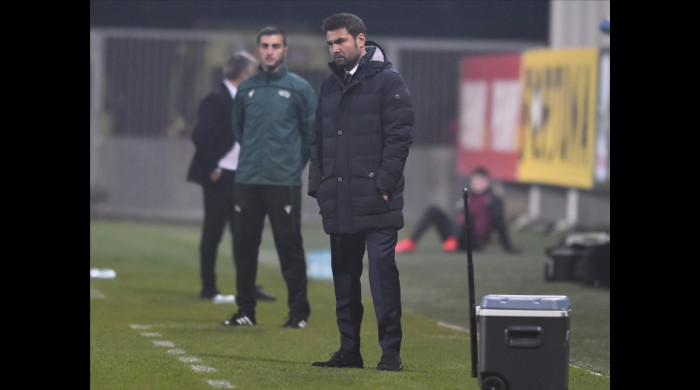 Adrian Mutu în meciul Romania U21 - Danemarca U21, din preliminariile Euro 2021 / Foto: Sport Pictures