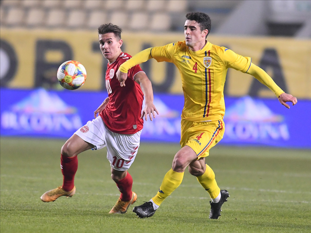 FOTBAL:ROMANIA U21-DANEMARCA U21, PRELIMINARIILE CE 2021 (17.11.2020)
