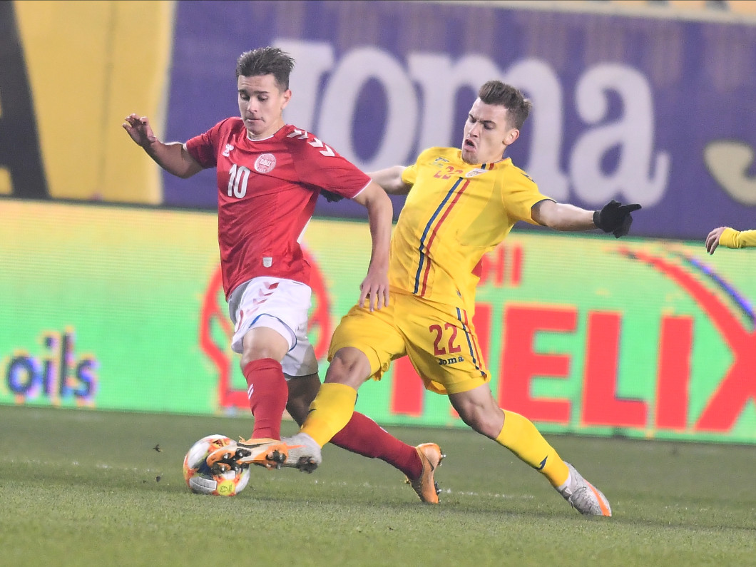 FOTBAL:ROMANIA U21-DANEMARCA U21, PRELIMINARIILE CE 2021 (17.11.2020)