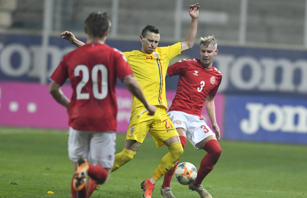 FOTBAL:ROMANIA U21-DANEMARCA U21, PRELIMINARIILE CE 2021 (17.11.2020)