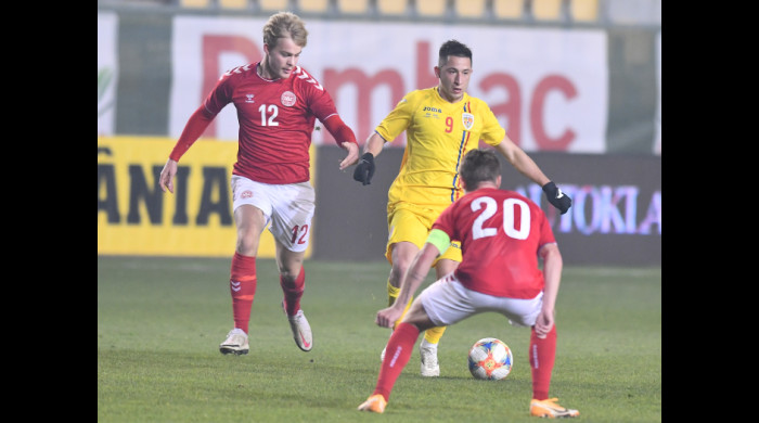 Olimpiu Moruțan a fost aseară cel mai bun tricolor din echipa lui Mutu / Foto: Sport Pictures