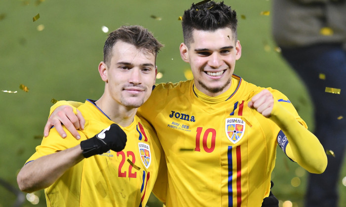 FOTBAL:ROMANIA U21-DANEMARCA U21, PRELIMINARIILE CE 2021 (17.11.2020)