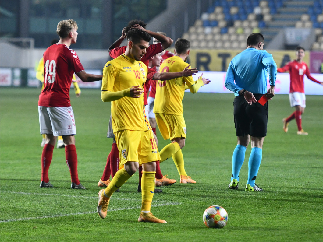 FOTBAL:ROMANIA U21-DANEMARCA U21, PRELIMINARIILE CE 2021 (17.11.2020)