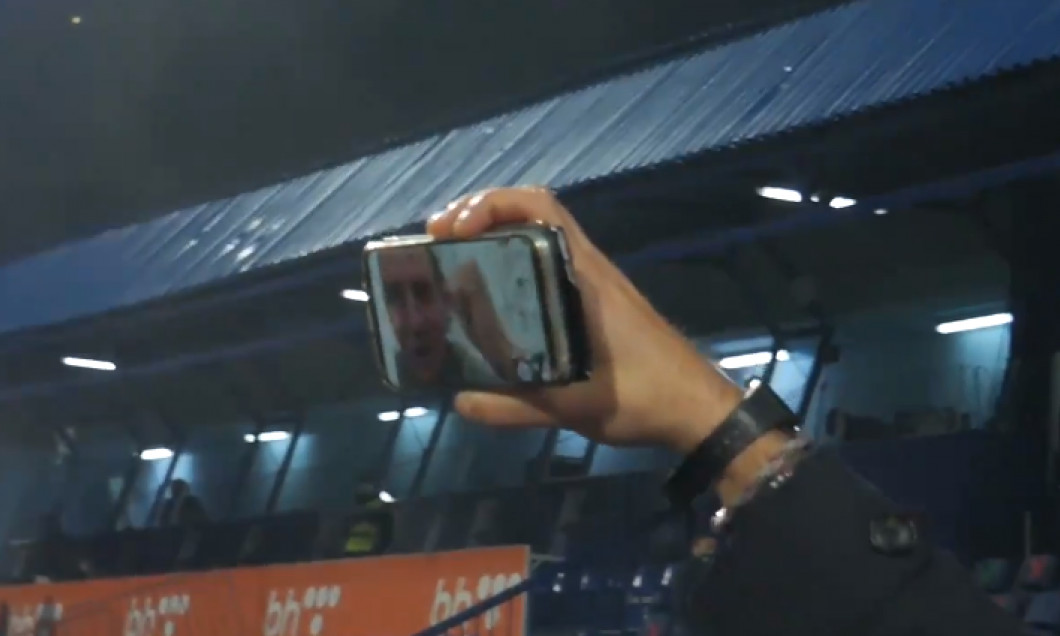 Roberto Mancini, prin video conferință după victoria Italiei din Bosnia / Foto: Captură Twitter@nazionaleitaliana
