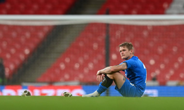 Ari Skulason, fundașul Islandei, după înfrângerea, 0-4, cu Anglia / Foto: Getty Images