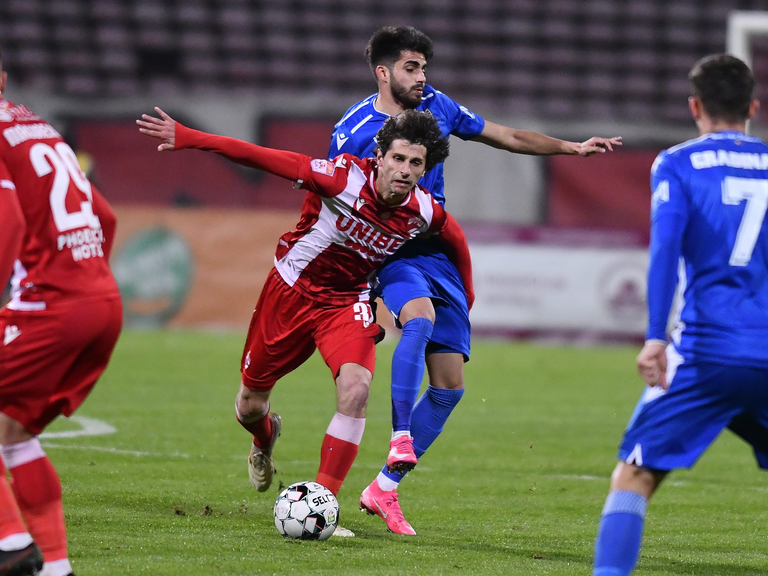 Dinamo - FC Voluntari 3-0. Prima victorie după aproape două luni pentru ”câini”