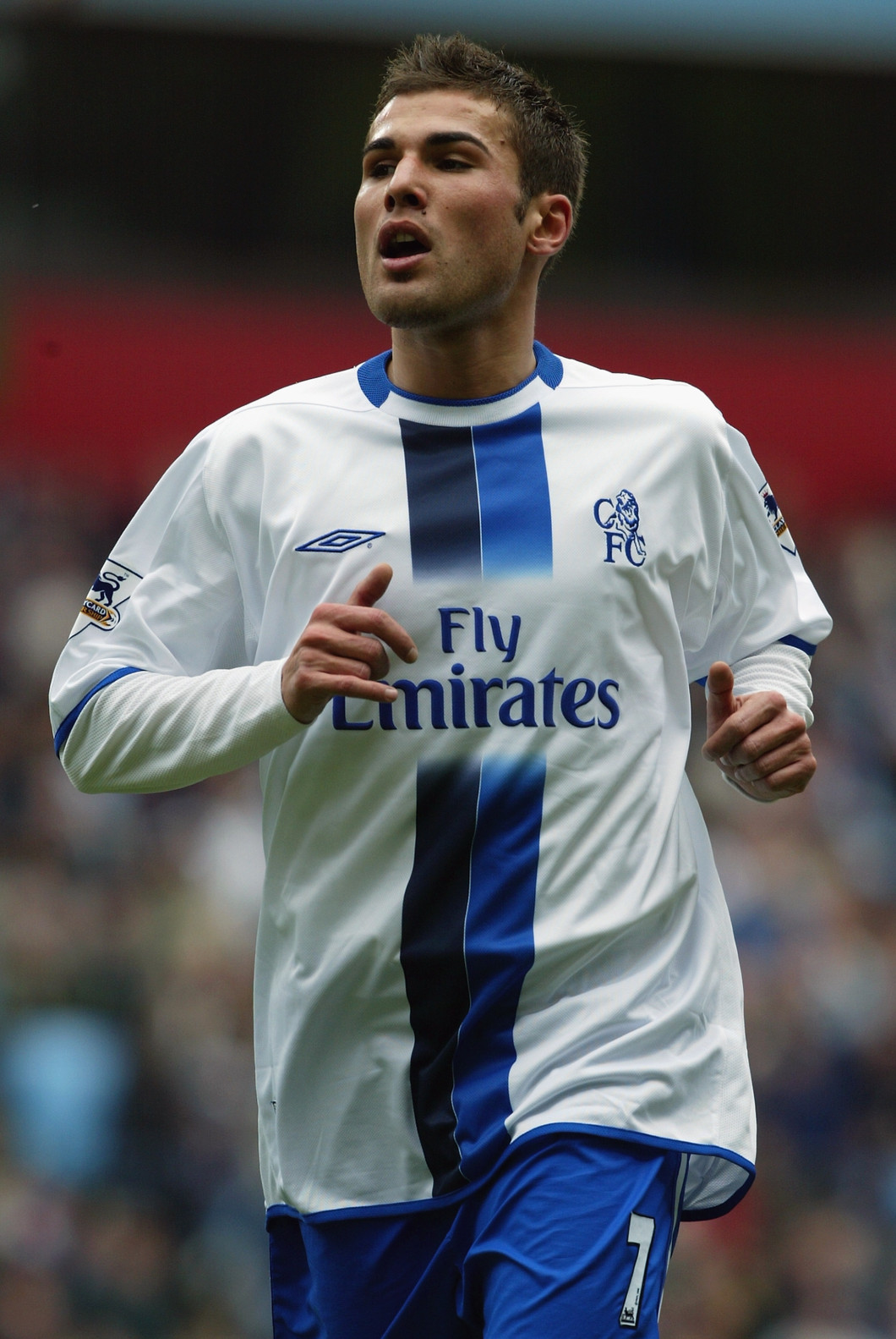 Adrian Mutu of Chelsea