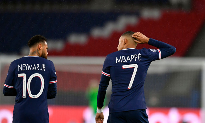 Mbappe și Neymar, fotbaliștii lui PSG / Foto: Getty Images