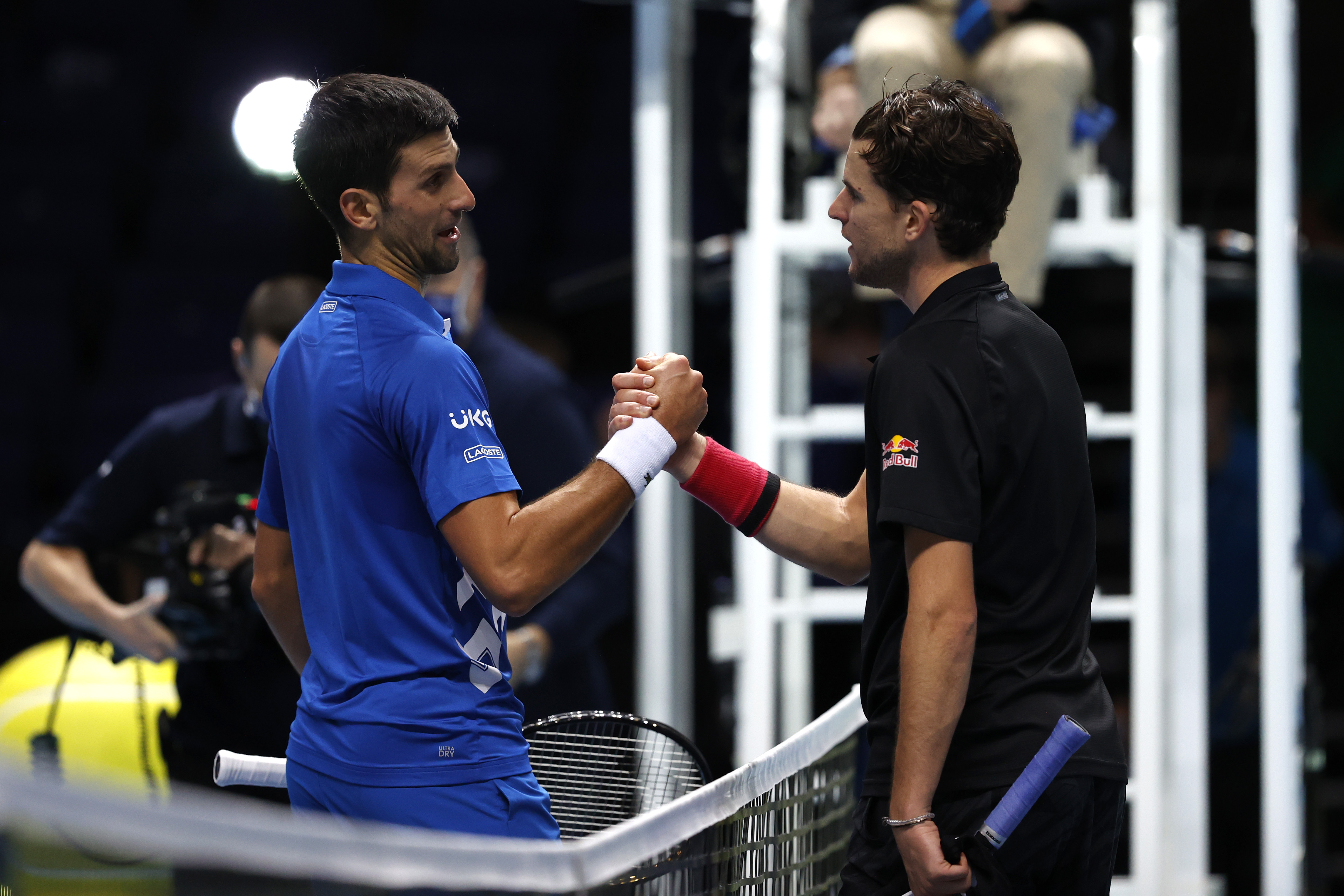 Djokovic, învins dramatic de Thiem în semifinalele Turneului Campionilor! Bornă impresionantă atinsă de austriac