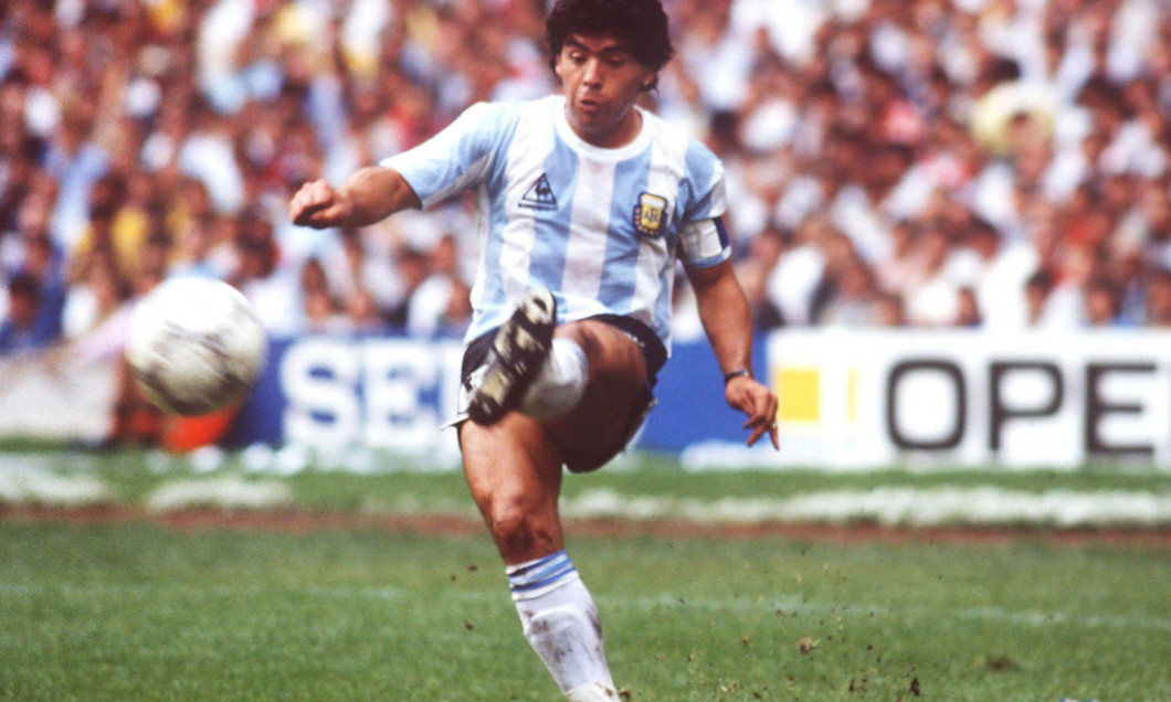 FUSSBALL: WM 1986 in MEXIKO, ARGENTINIEN - BELGIEN 2:0
