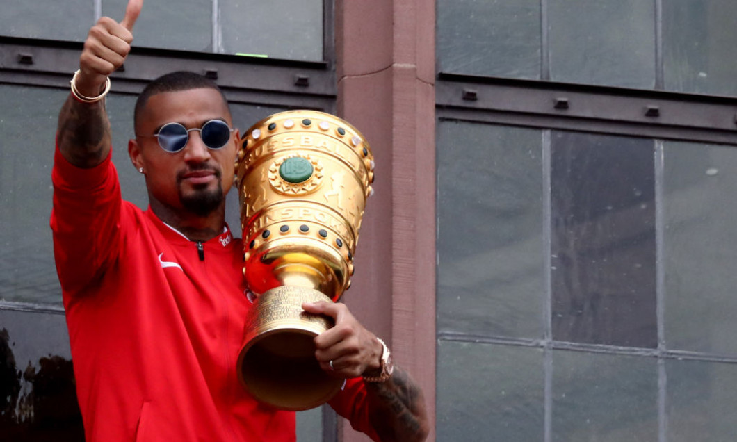 Eintracht Frankfurt Celebrates Winning The DFB Cup