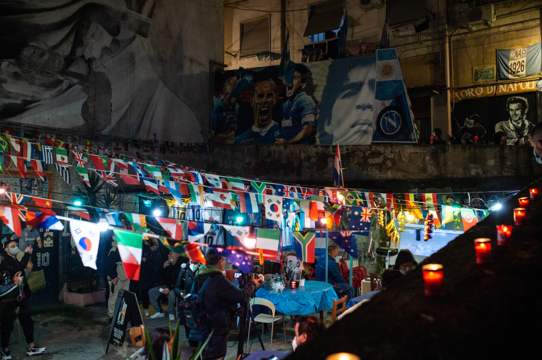 Diego Armando Maradona Death Mourning In Naples