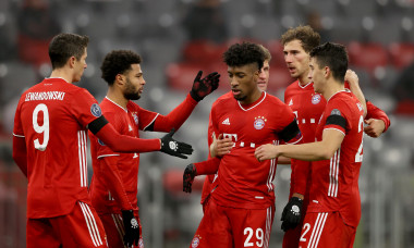 Fotbaliștii lui Bayern Munchen, în meciul cu Salzburg / Foto: Getty Images