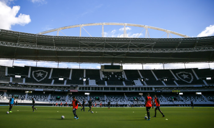 Botafogo v Cabofriense Play the Carioca State Championship With Closed Doors as a Precautionary Measure Against the Coronavirus