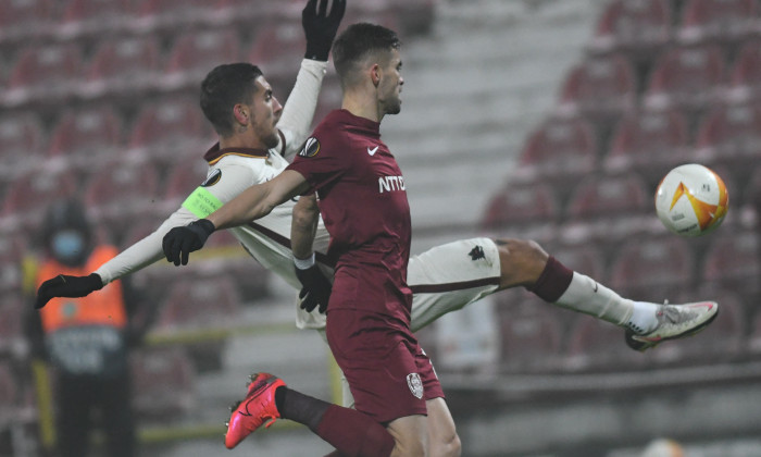 FOTBAL:CFR CLUJ-AS ROMA, LIGA EUROPA (26.11.2020)