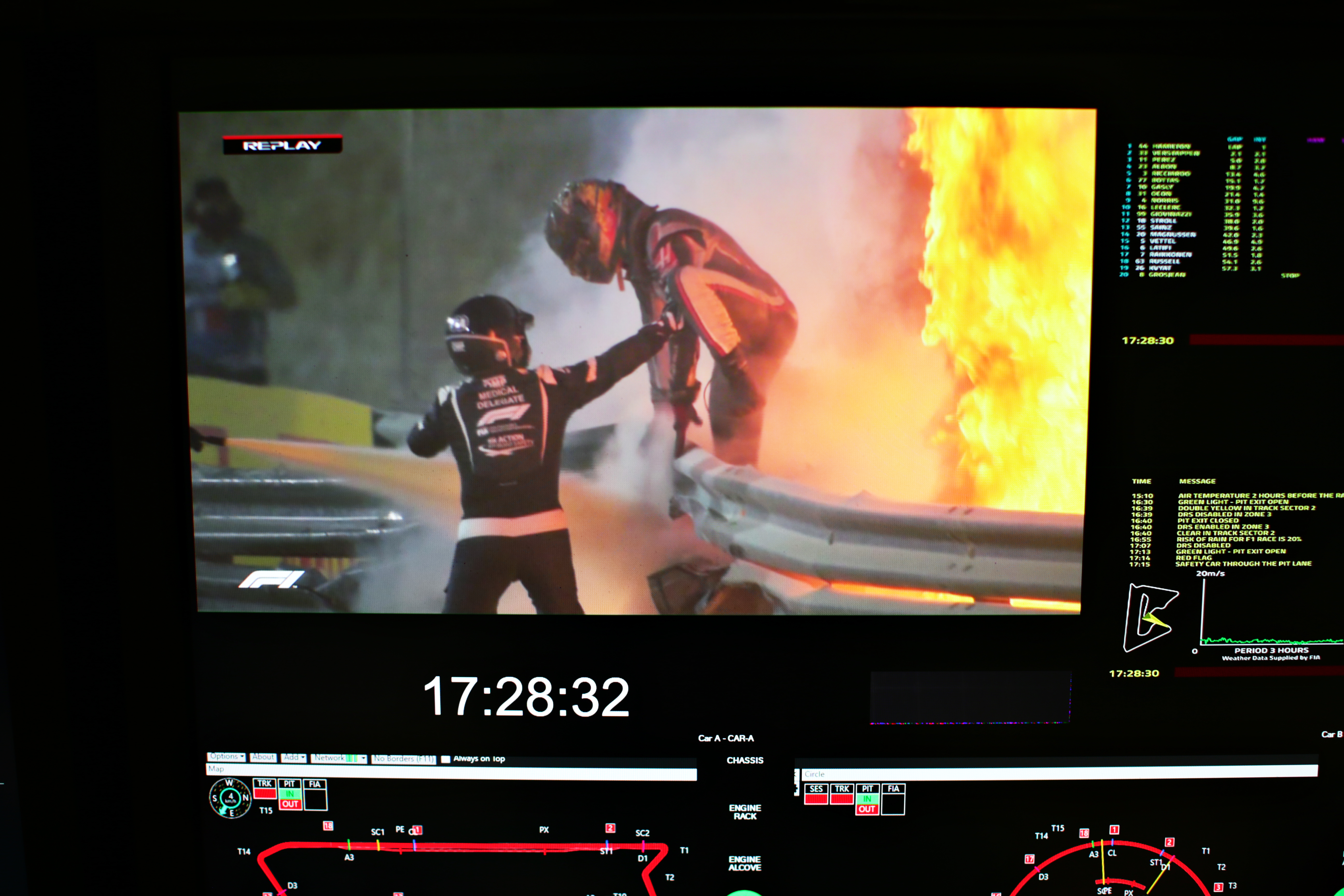 "Poţi să devii un inginer, tata, este foarte bine!" Fiul lui Romain Grosjean i-a cerut pilotului să nu mai concureze