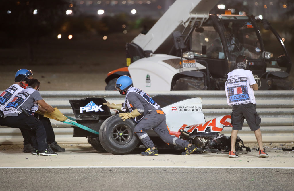 Pilotul maşinii medicale, după accidentul lui Grosjean: "Nu am mai văzut aşa ceva în cariera mea!" Imagini teribile