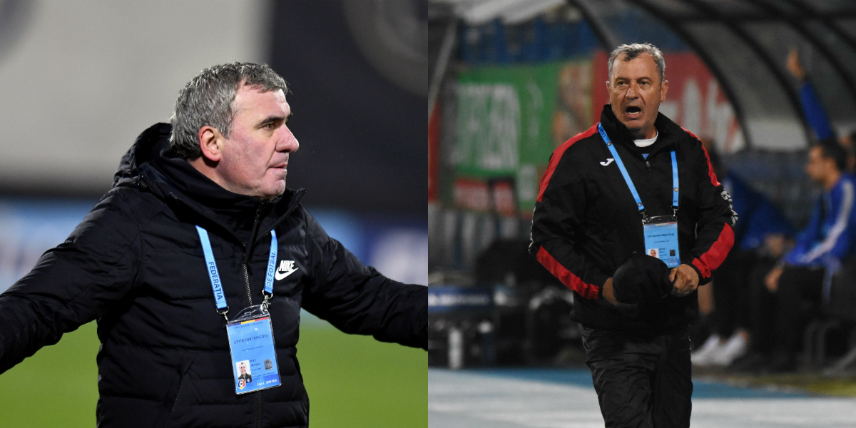 UTA - Farul 0-0, Digi Sport 1. Echipele de start. Maziliu e rezervă
