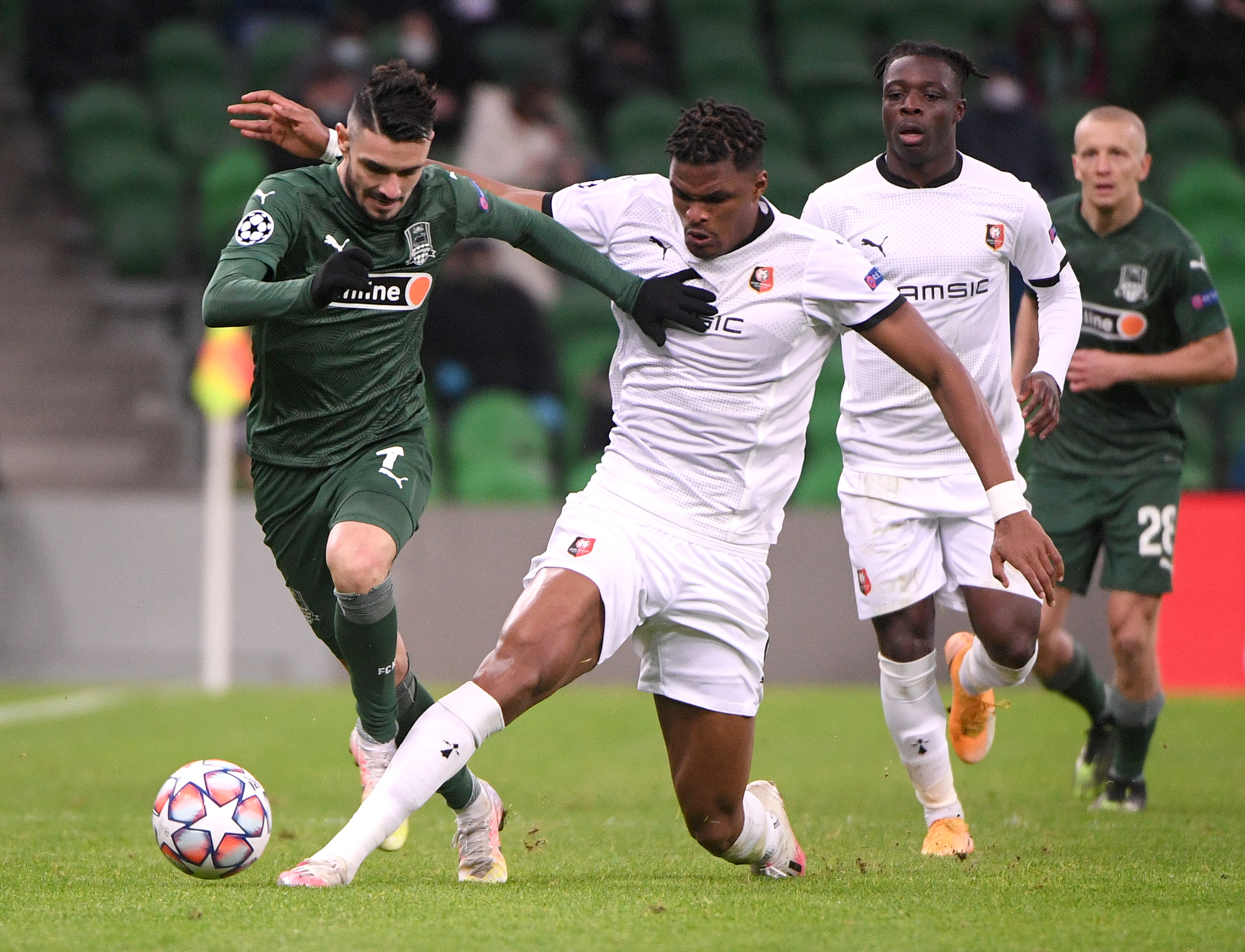 Krasnodar - Rennes 1-0. Rușii, siguri de primăvara Europa League
