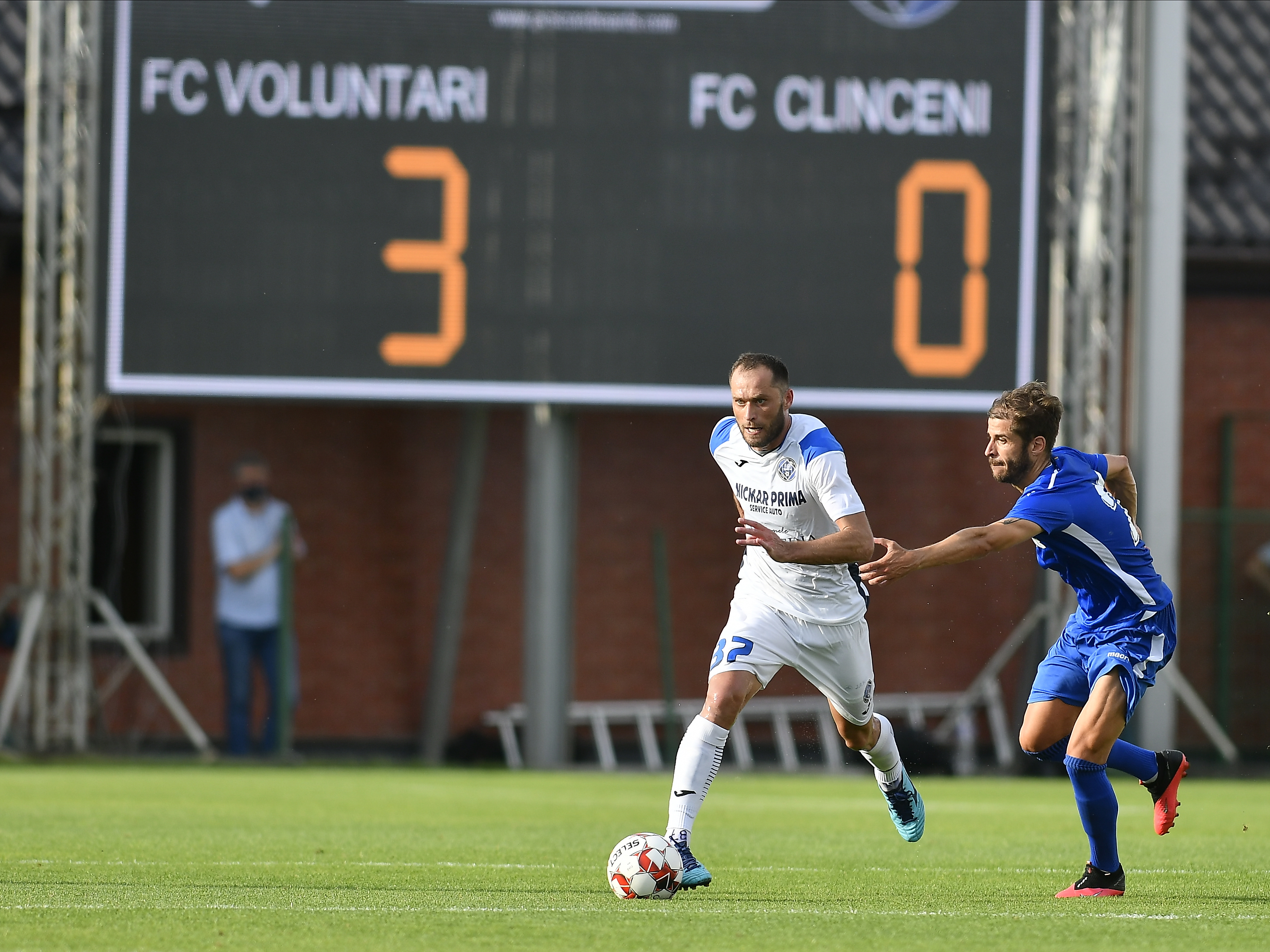 FC Voluntari - Academica Clinceni 0-2, ACUM, pe Digi Sport 1. Oaspeții fac spectacol. Două goluri și o ratare uriașă