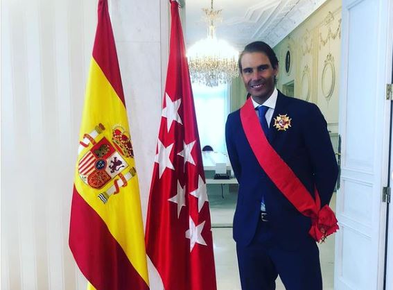Ce onoare! Rafael Nadal, decorat în Spania, chiar în sediul Guvernului regional. Gestul superb al spaniolului