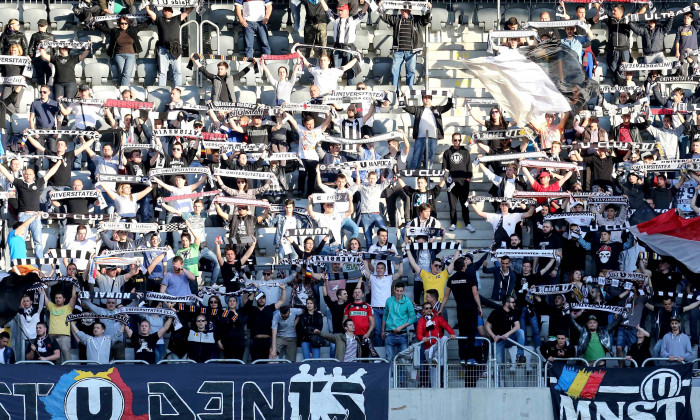 FOTBAL: FC UNIVERSITATEA CLUJ-GAZ METAN MEDIAS,LIGA 1 (3.05.2015)