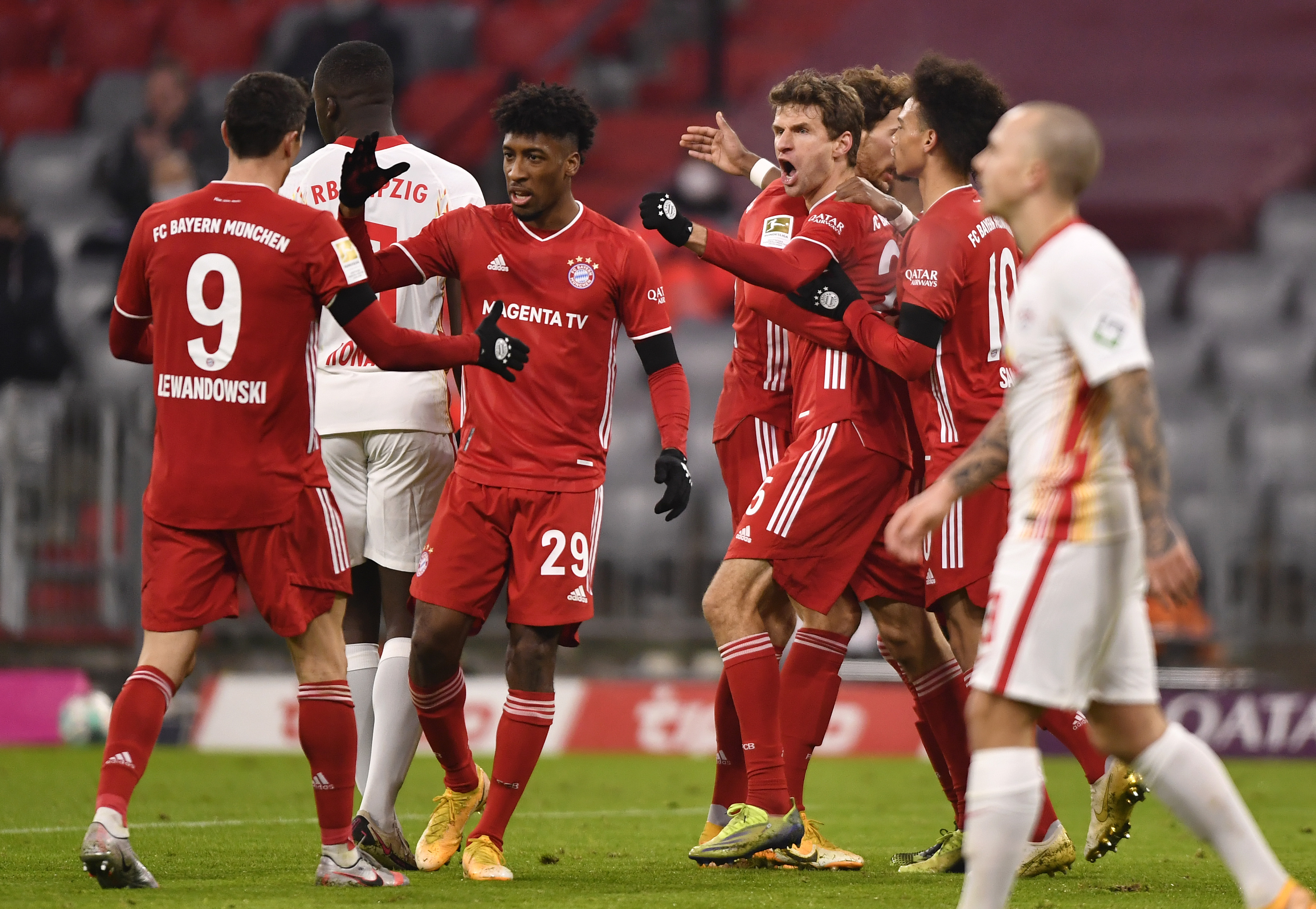 Bayern - RB Leipzig 3-3. Spectacol total între primele două clasate din Bundesliga. Cum arată clasamentul
