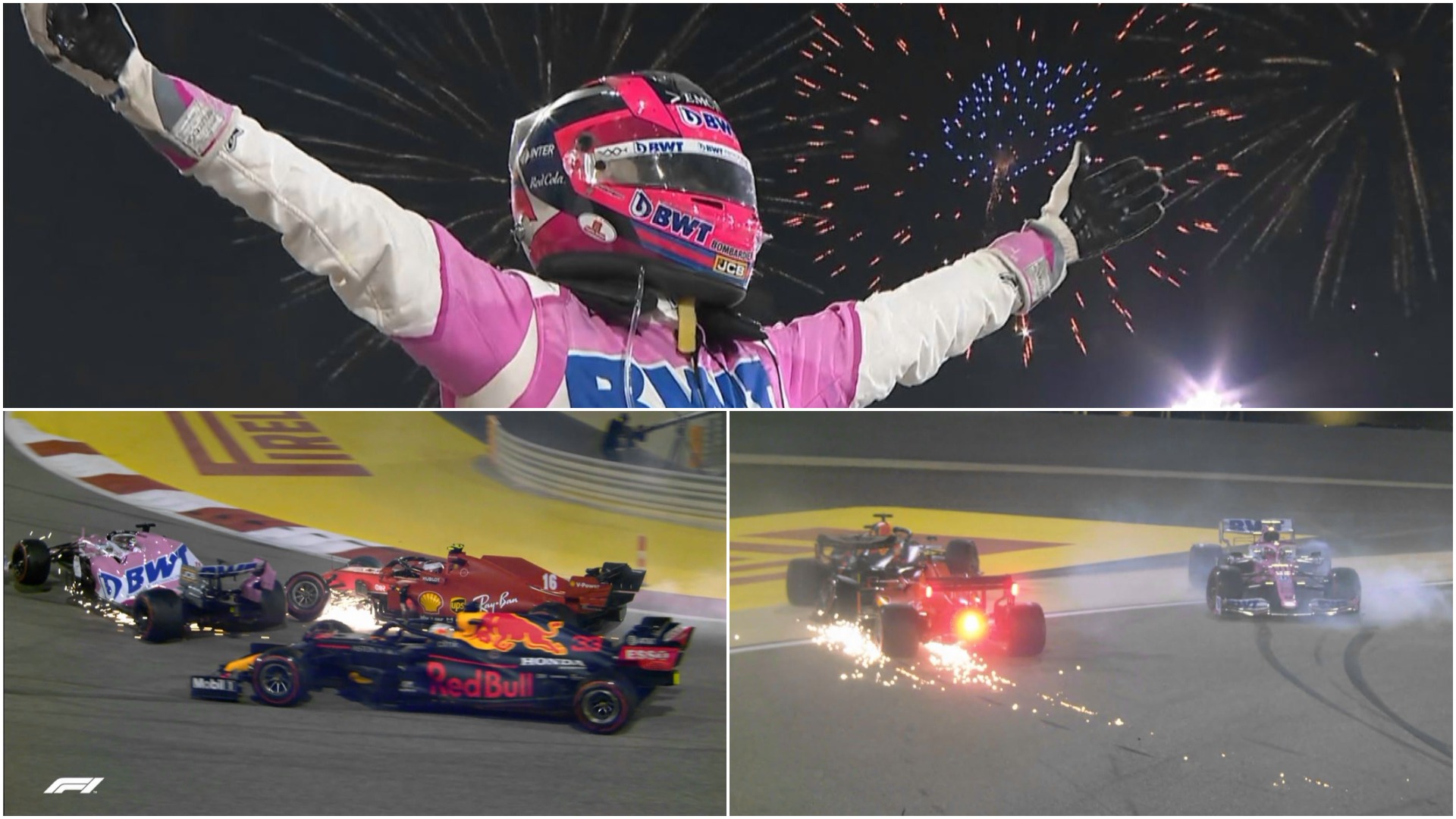 Surpriză mare. De pe ultimul loc, Sergio Perez a câștigat Marele Premiu de la Sakhir, unul cu evenimente nemaivăzute