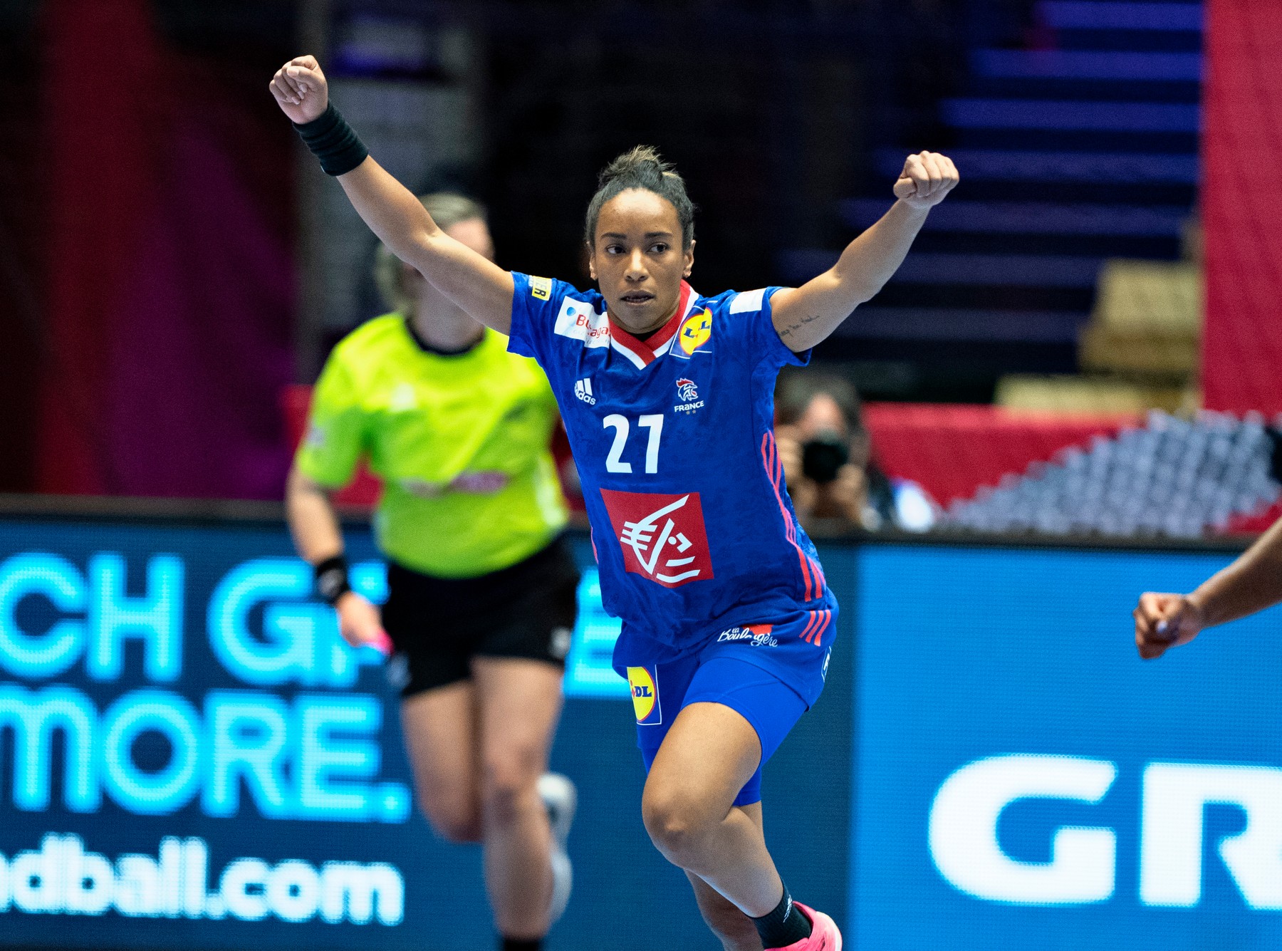 Slovenia - Franța 17-27. Selecționata din ”Hexagon” s-a calificat în grupele principale
