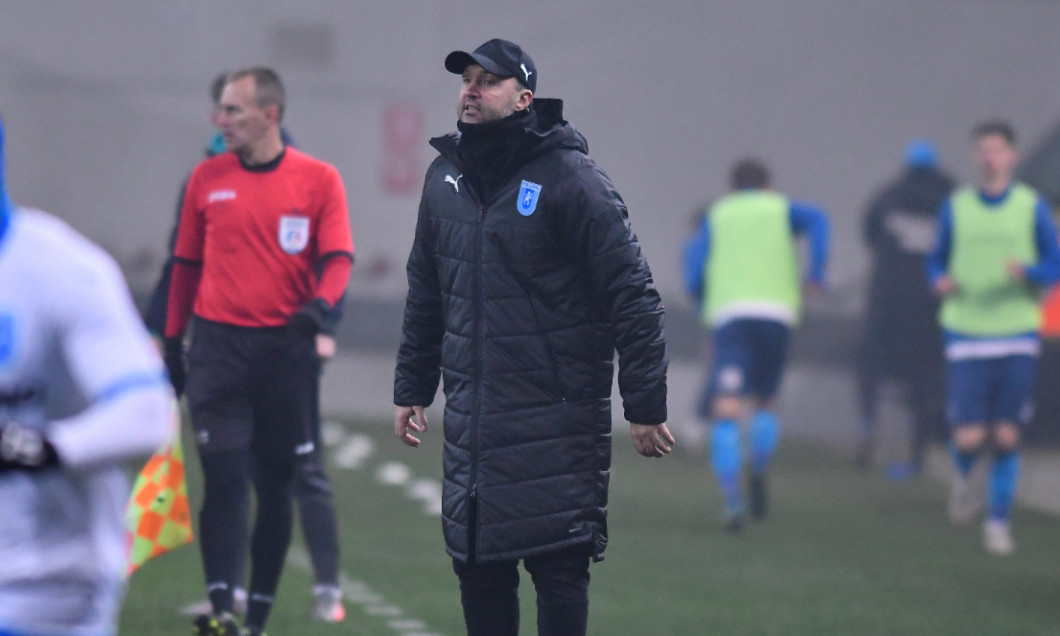 Corneliu Papură, antrenorul Universității Craiova / Foto: Sport Pictures