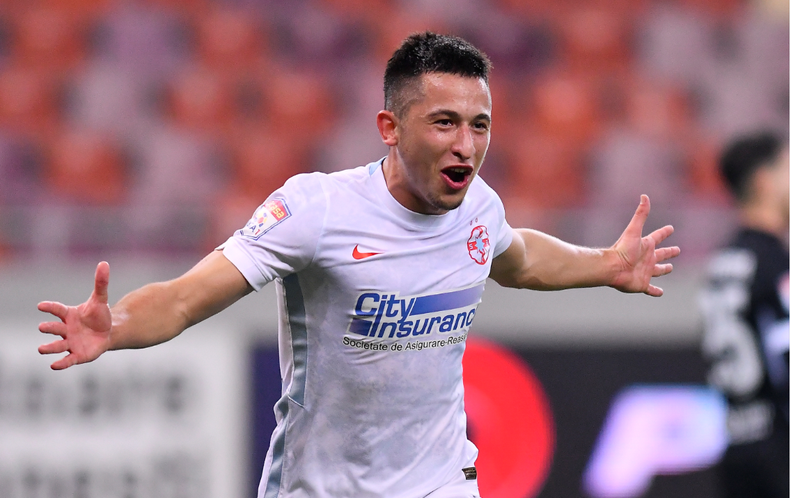 ”O fază rară, cum vezi doar în campionatele de top”. Olimpiu Moruțan a impresionat în FCSB - UTA Arad 3-0