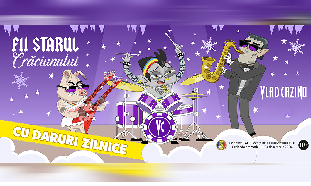 (P) Asigură-ți un plus de distracție cu ofertele din Calendarul de Crăciun Vlad Cazino!