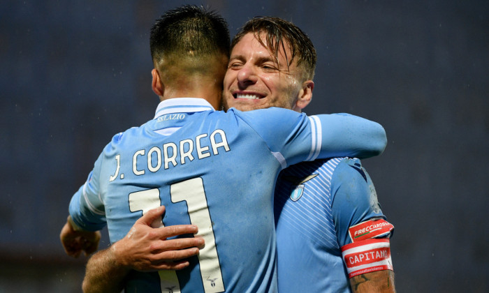 Joaquin Correa a deschis scorul pentru Lazio cu Brugge / Foto: Getty Images