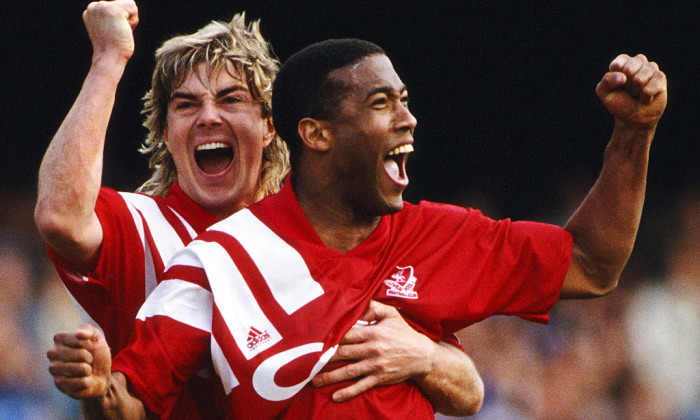 John Barnes and Barry Venison