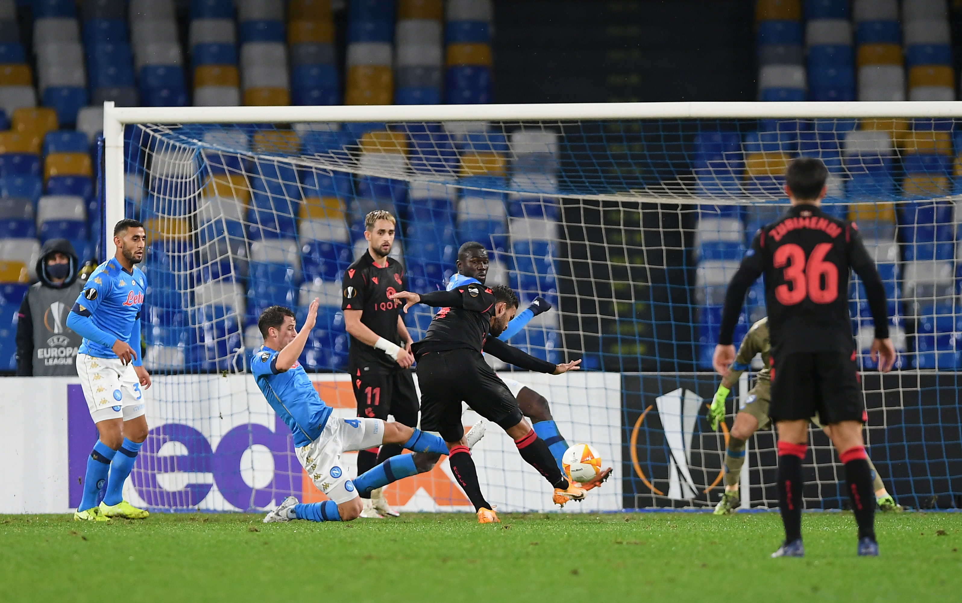 Napoli - Real Sociedad 1-1. Ambele echipe merg în șaisprezecimile Europa League