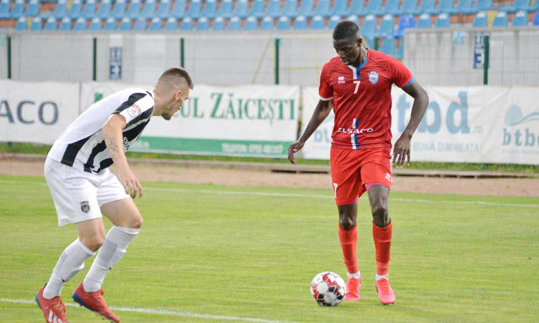 Hamidou Keyta, într-un meci FC Botoșani - Astra Giurgiu / Foto: Sport Pictures