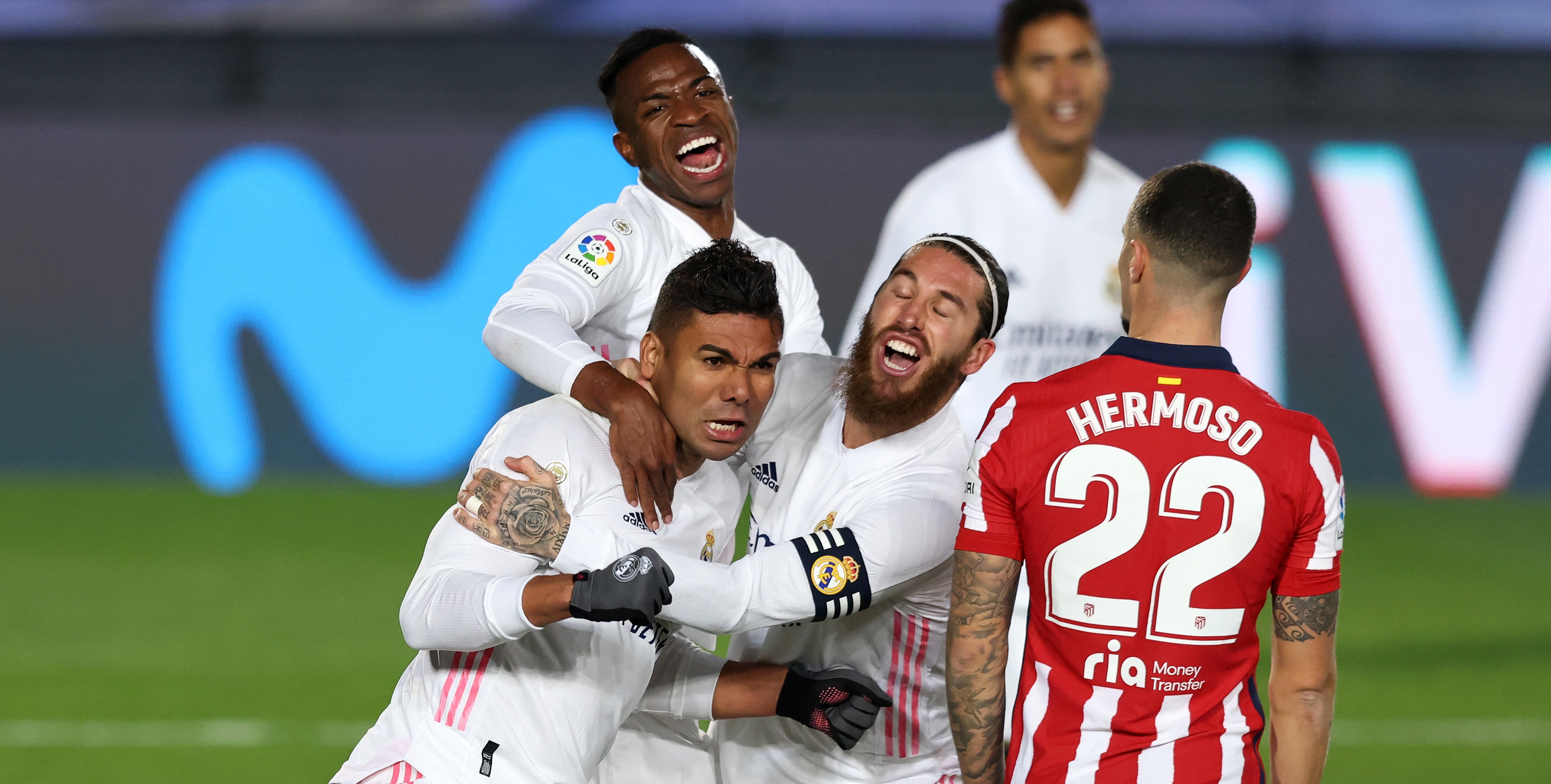 Real Madrid - Atletico Madrid 2-0. Ce spectacol în derby! Ratări imense de ambele părți. Gazdele au avut și o bară