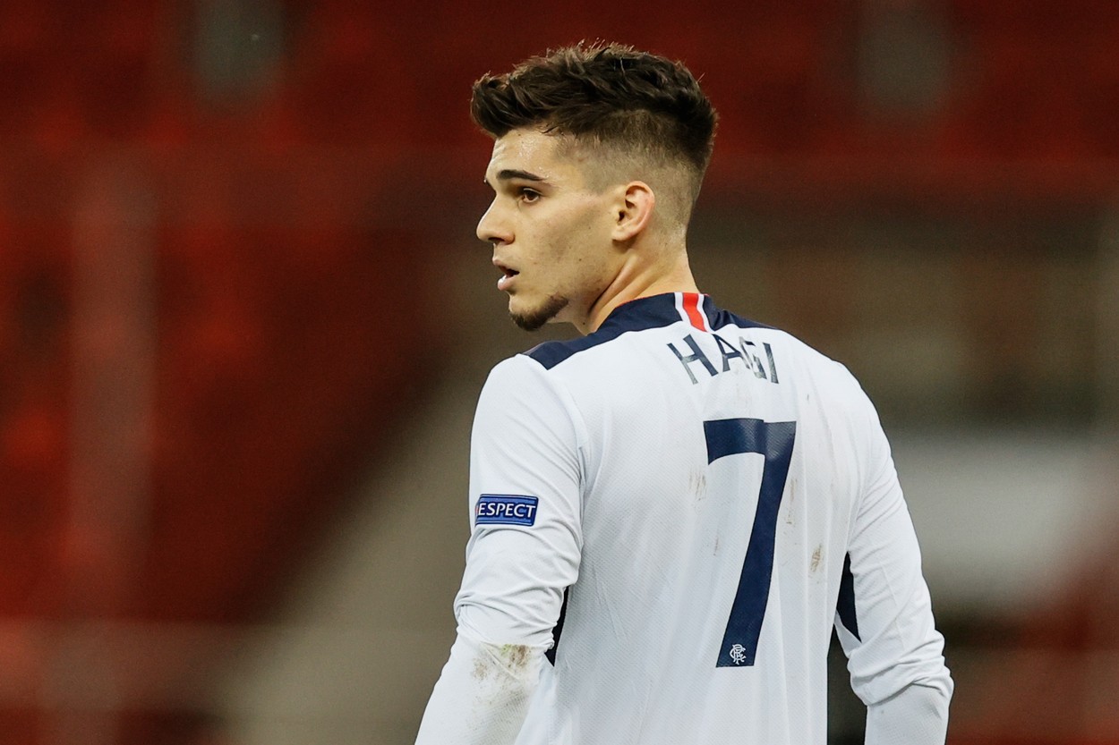 Ianis Hagi l-a răsplătit pe Steven Gerrard! Românul a înscris un nou gol pentru Rangers